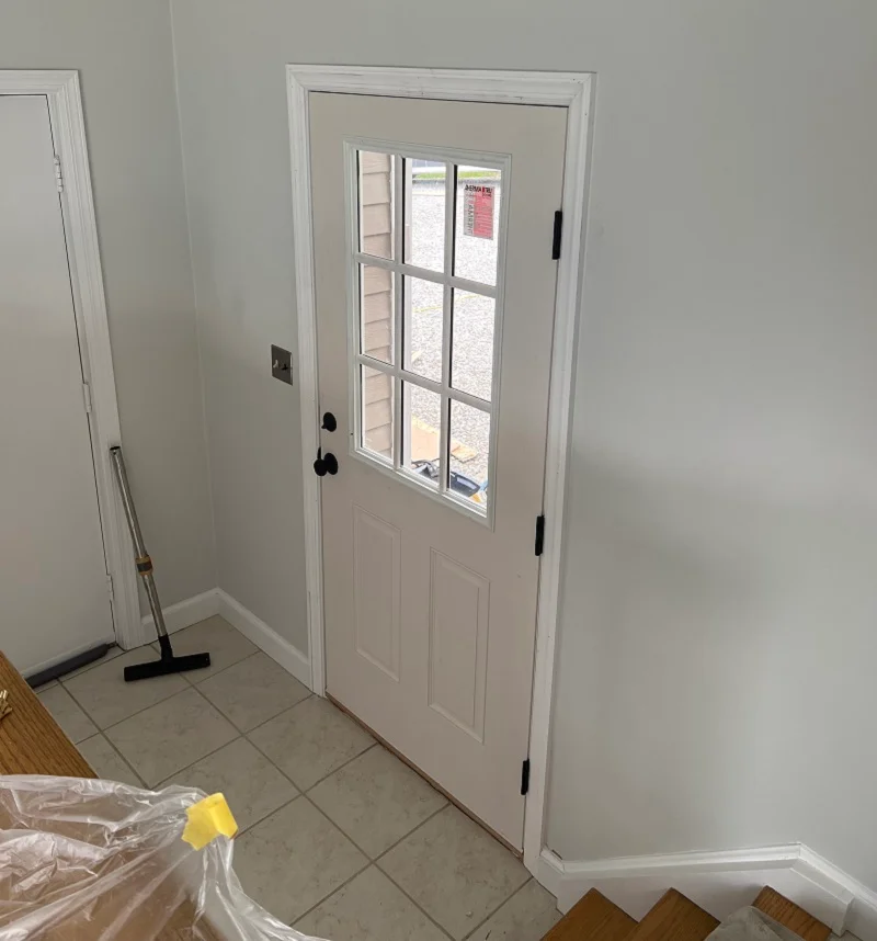 Therma Tru 9 lite fiberglass door